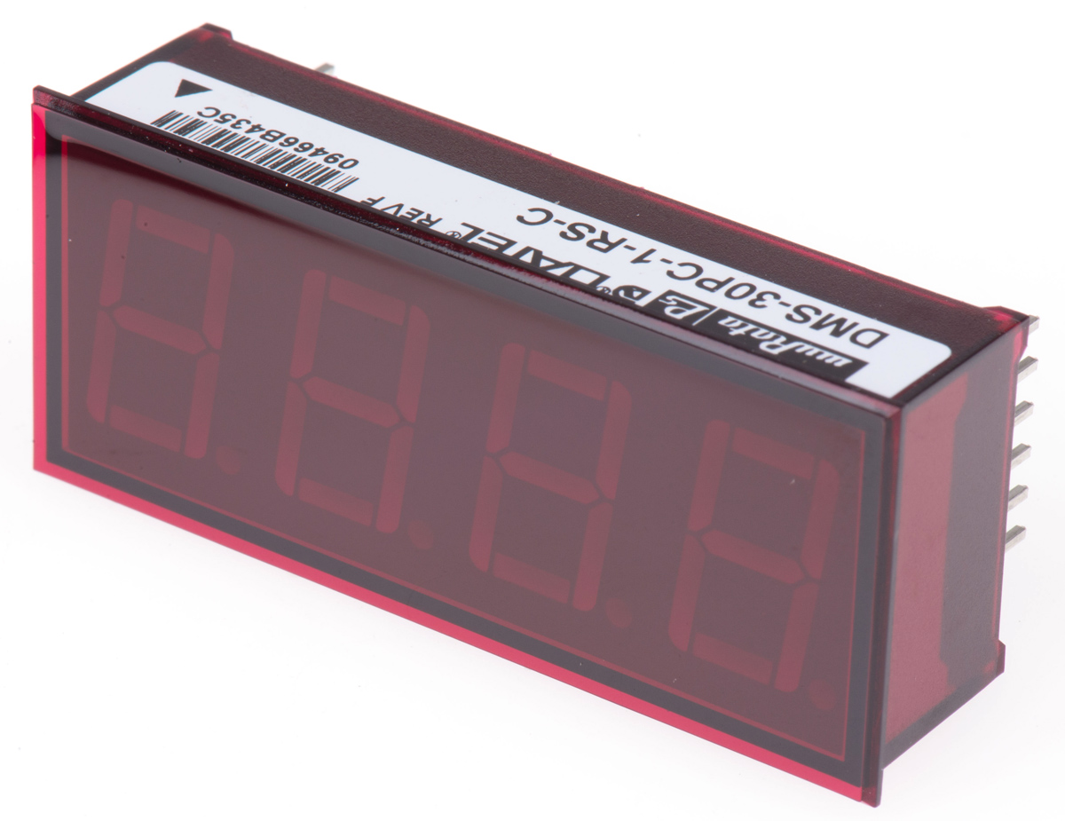 Murata Power Solutions DMS Series Digital Voltmeter DC, 22.3 mm, 53.8 mm