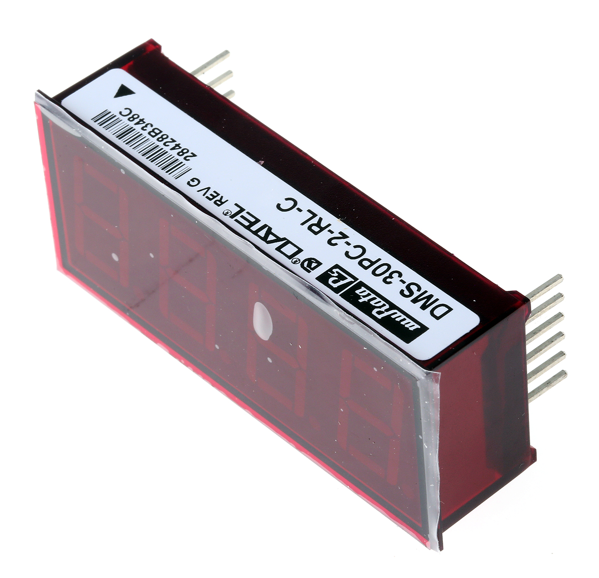 dms-30pc-2-rl-c Murata Power Solutions DMS-30PC Series Digital Voltmeter DC, 22.3 mm, 53.8 mm