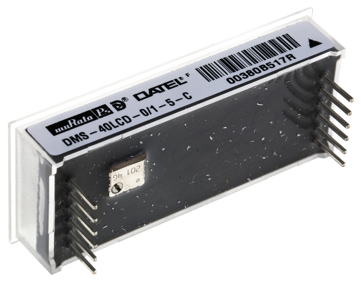 dms-40lcd-01-5-c Murata Power Solutions DMS-40LCD Series Digital Voltmeter DC, 22.3 mm, 53.8 mm