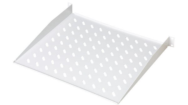 Digitus DN-97 Series Grey Shelf, 1 U, 15kg Load, 483mm x 250 mm