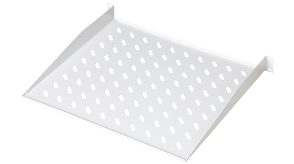 Digitus DN-97 Series Black Fixed Shelf, 1 U, 15kg Load, 44mm x 483 mm