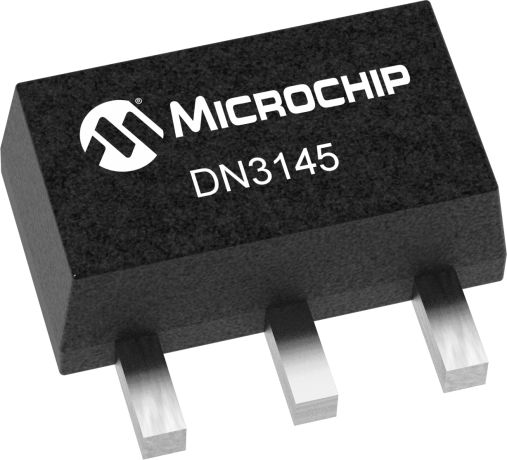 Microchip DN3145 N-Channel DMOS FET-Channel Single MOSFETs, 350 mA, 500 V Depletion Mode, 3-Pin TO-252 (D-PAK-3)
