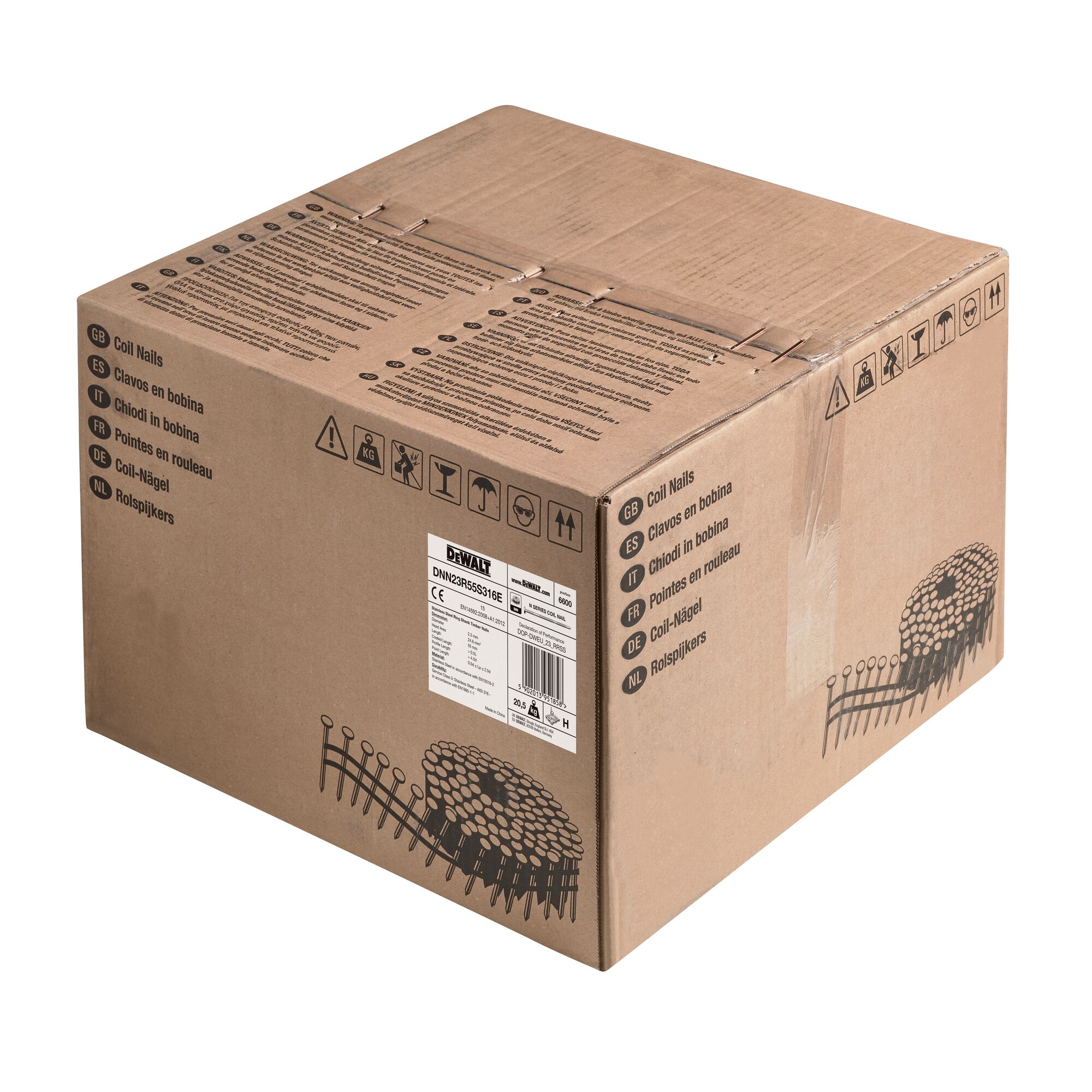 DeWALT Stainless Steel Nail; 2.3 mm;