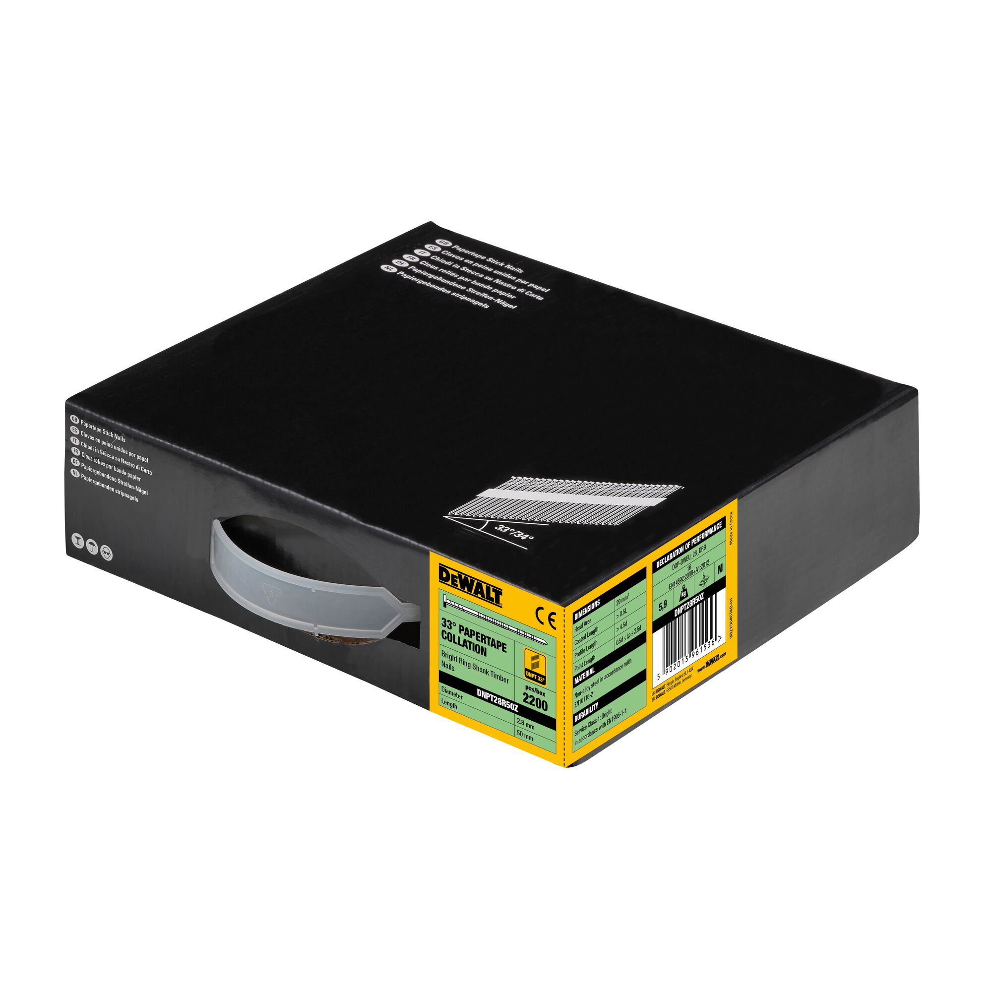 DeWALT Bright Nail; 50 mm x 2.8 mm;