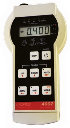Cropico DO4002 Handheld Ohmmeter, 400 Ω Max, 1 μΩ, 4 Wire