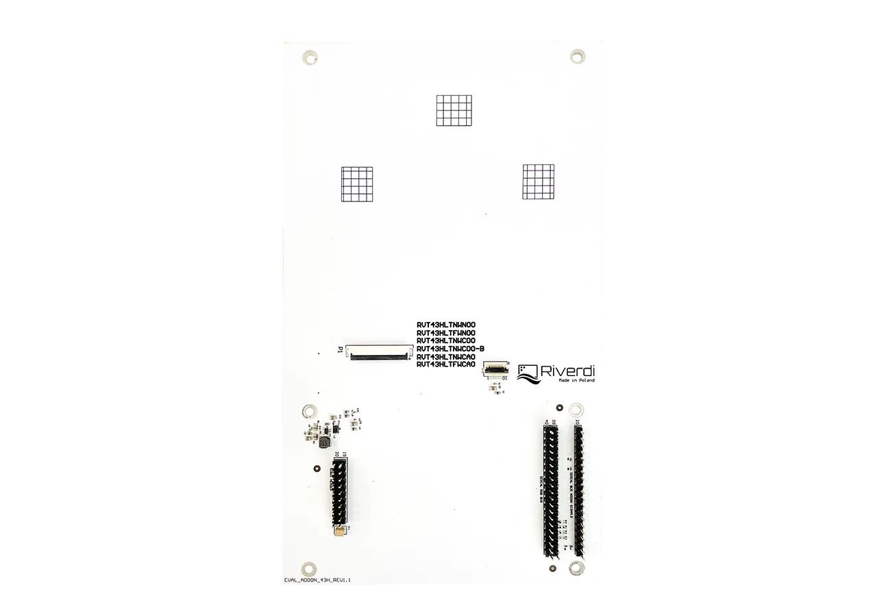 Riverdi DON ADDON 43 RGB LCD Colour Display, 4.3 in