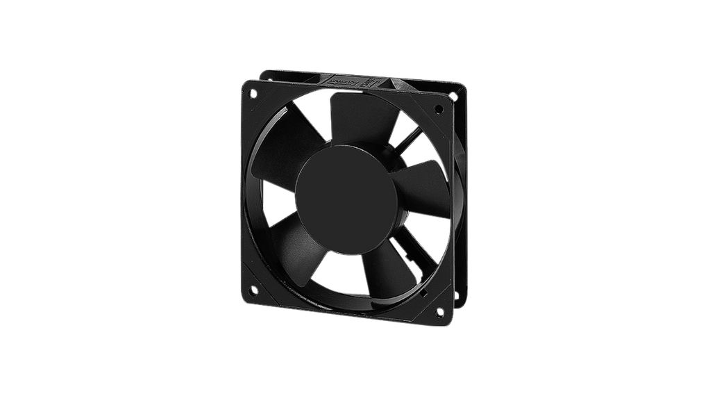 Sunon DP201AT Series Axial Fan, 220V ac, 80 cfm, 18 W, 90 mA Max 120 mm, 120mm, 25 mm