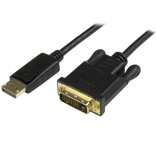 StarTech.com  1 port DisplayPort to DVI  Adapter 914 mm Length 1920 x 1200 pixel Maximum Resolution