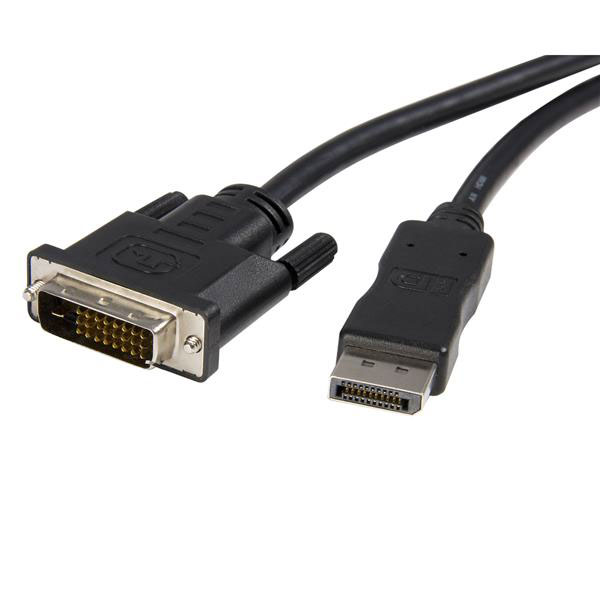 StarTech.com  1 port DisplayPort to DVI  Adapter 1.8 m Length 1920 x 1200 pixel Maximum Resolution
