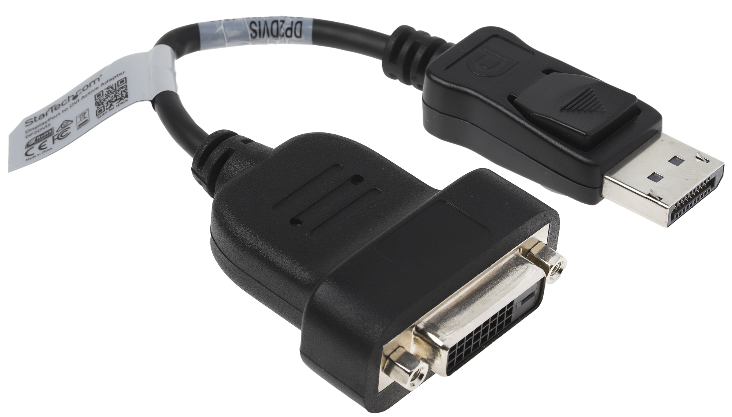 StarTech.com  1 port DisplayPort to DVI  Adapter 146 mm Length 1920 x 1200 pixel Maximum Resolution