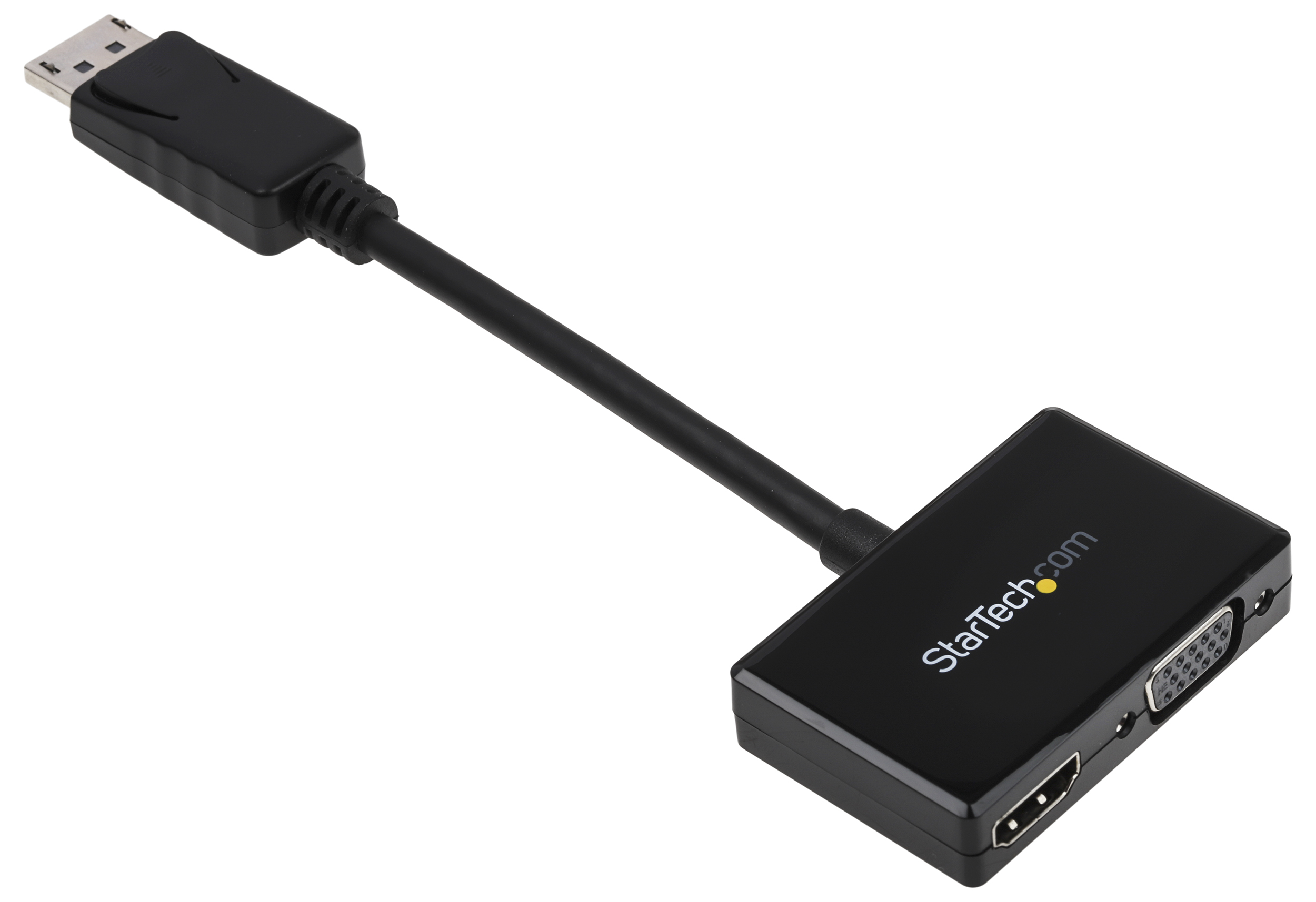 StarTech.com  2 port DisplayPort to VGA, HDMI  Adapter 150 mm Length 1920 x 1200 pixel Maximum Resolution