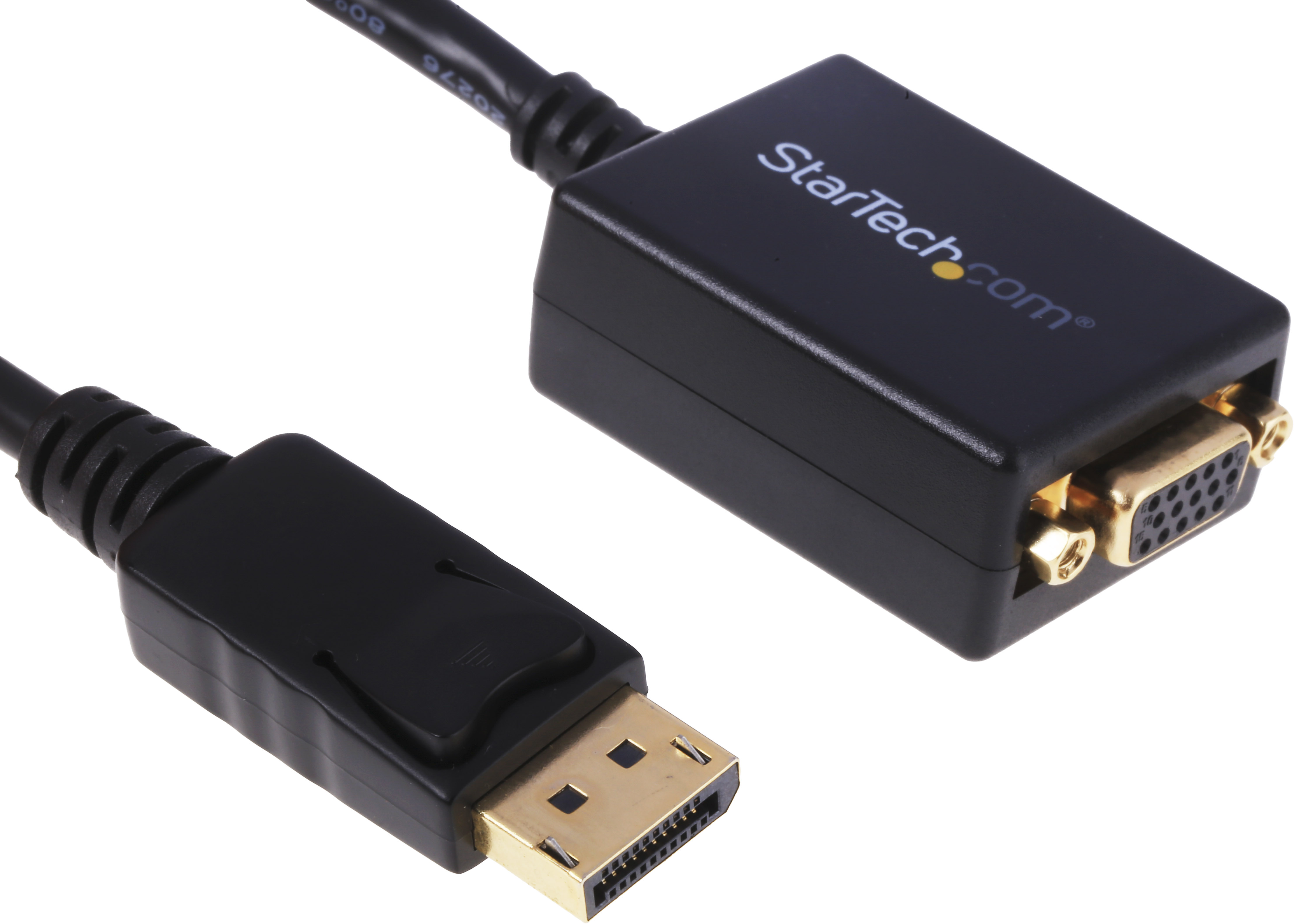 StarTech.com  1 port DisplayPort to VGA  Adapter 225 mm Length 1920 x 1200 pixel Maximum Resolution