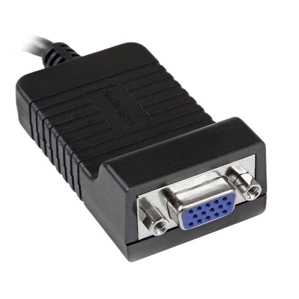 dp2vga StarTech.com  1 port DisplayPort to VGA  Adapter 77 mm Length 1920 x 1200 pixel Maximum Resolution