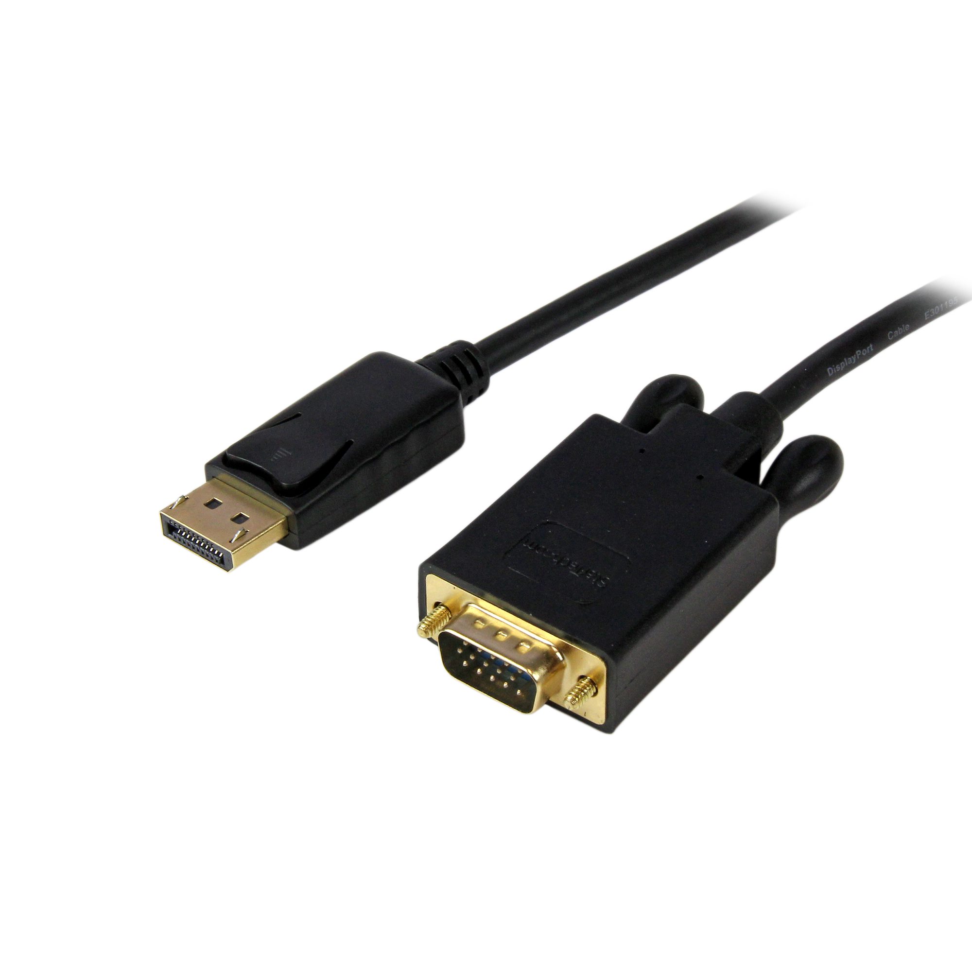 StarTech.com  1 port DisplayPort to VGA  Adapter 3 m Length 1980 x 1200 pixel Maximum Resolution