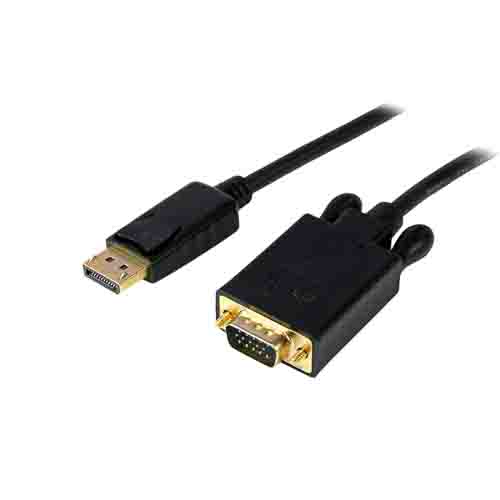 StarTech.com  1 port DisplayPort to VGA  Adapter 4.6 m Length 1920 x 1200 pixel Maximum Resolution