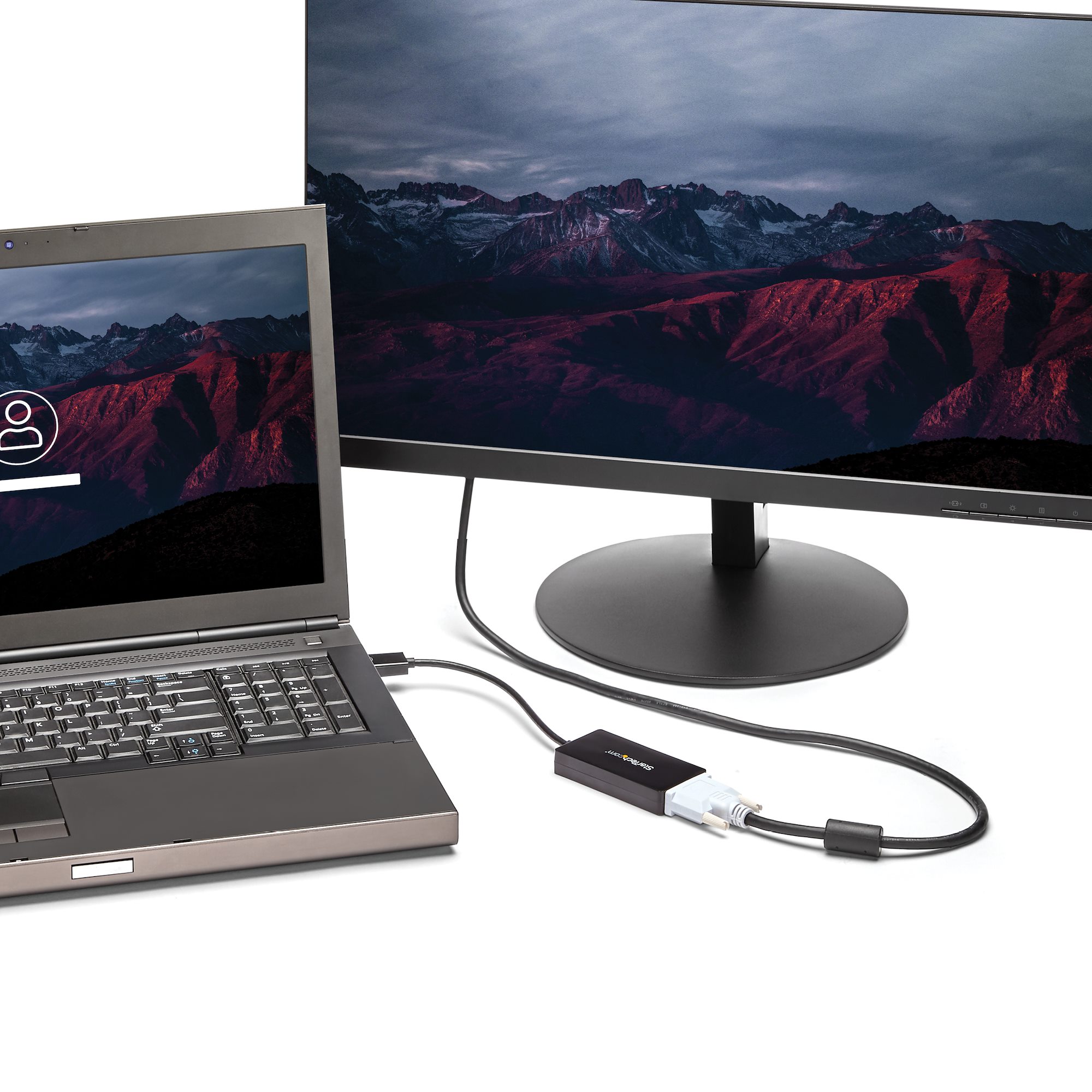 dp2vgdvhd StarTech.com  3 port DisplayPort to DVI, VGA, HDMI  Adapter 150 mm Length 1920 x 1200 pixel Maximum Resolution