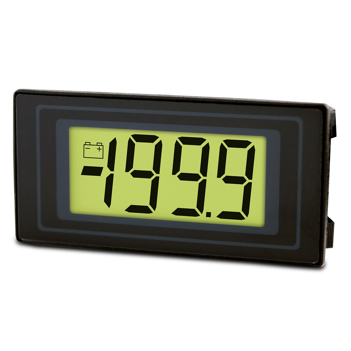 Lascar SS Series Digital Voltmeter DC, LCD Display 3-Digits ±1 %, 22.2 mm, 45 mm
