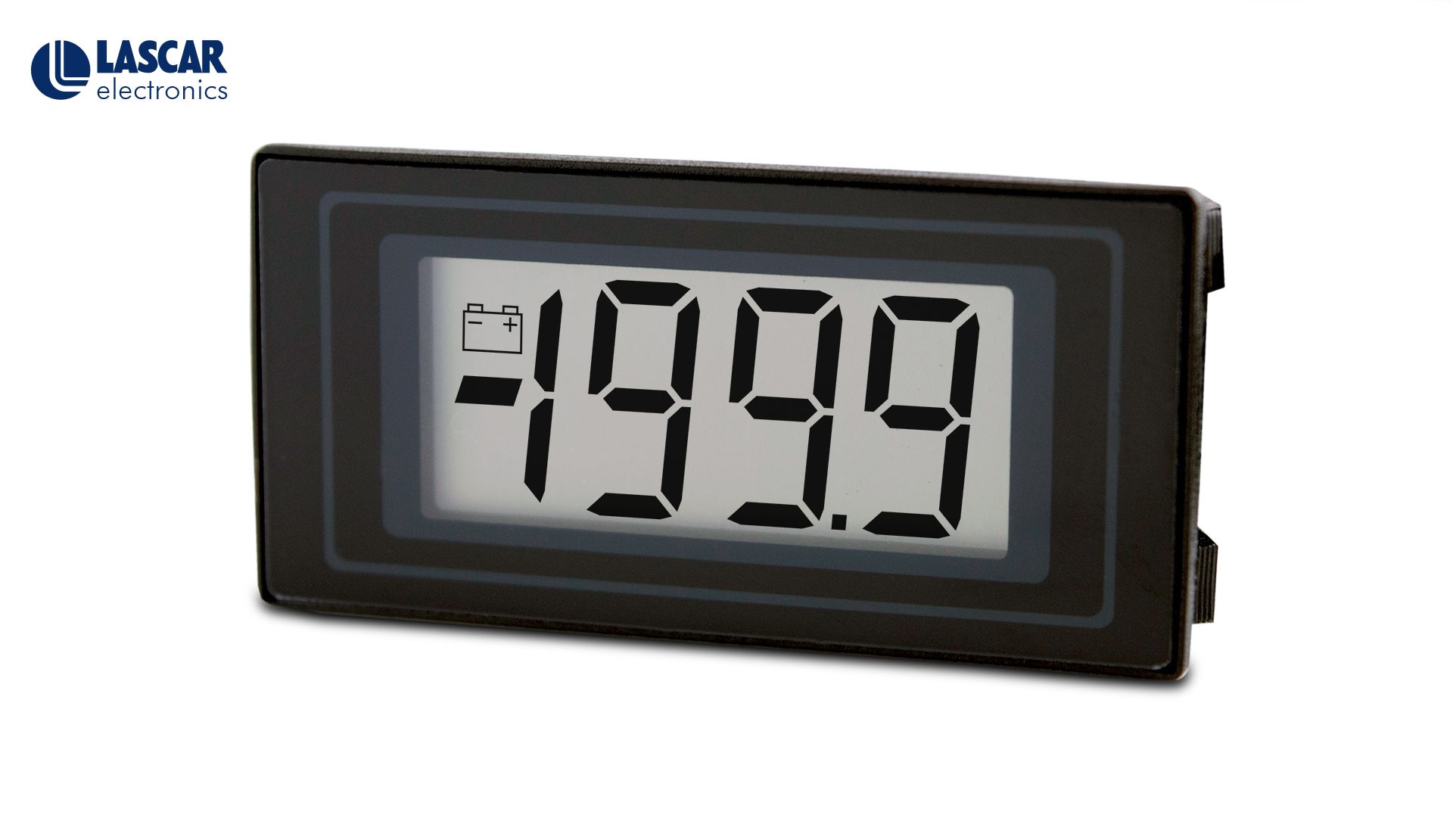 dpm-125 Lascar DPM 125 RS Series Digital Voltmeter DC, LCD Display 3.5-Digits ±1 %, 22.2 mm, 45 mm