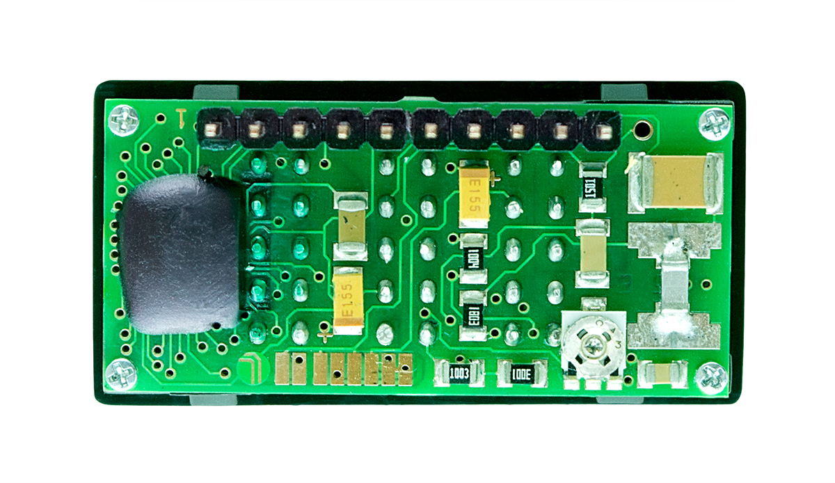 dpm-340 Lascar DPM340 Series Digital Voltmeter DC, LED Display 3.5-Digits ±1 %, 18 mm, 38 mm