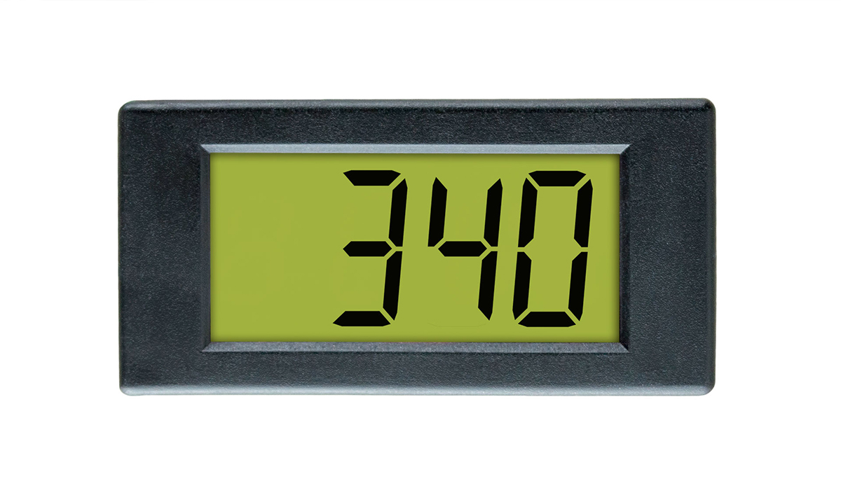 dpm-342 Lascar DPM 342 Digital Ammeter 20 mA, 18 mm x 38 mm, ±0.1 %