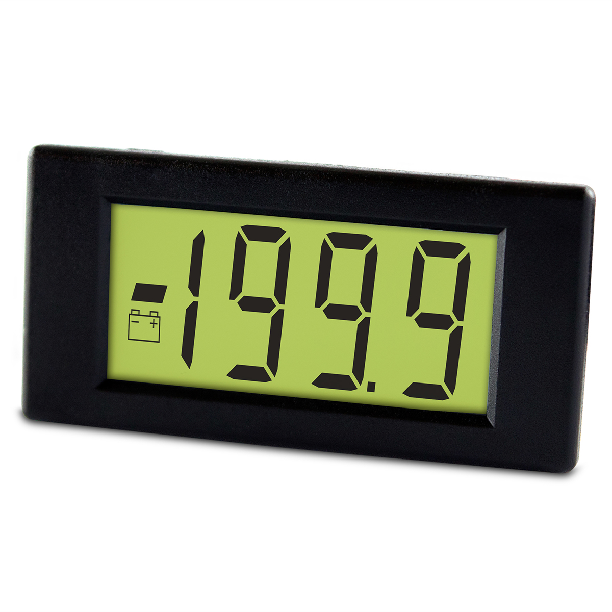 Lascar DPM 3AS-BL Series Digital Voltmeter DC, LCD Display 3.5-Digits ±1 %, 18 mm, 38 mm