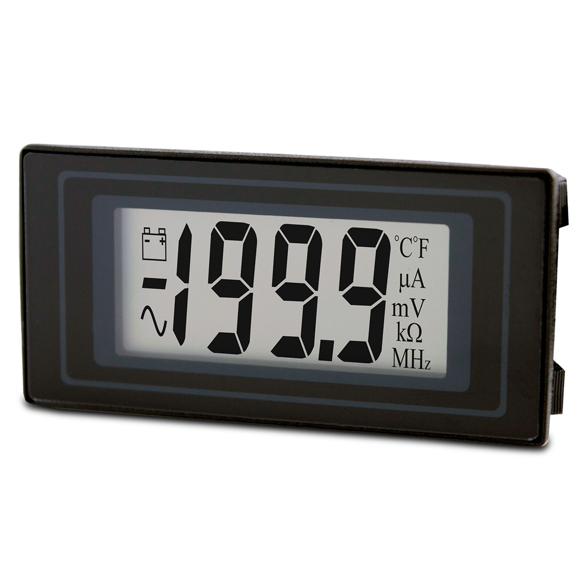 Lascar DPM Series Digital Voltmeter DC, LCD Display 3.5-Digits ±1 %, 22 mm, 45 mm
