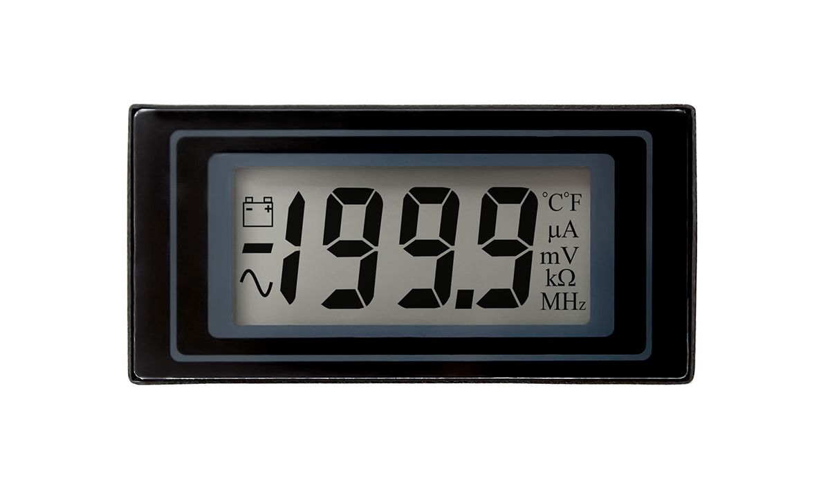 dpm-400 Lascar DPM Series Digital Voltmeter DC, LCD Display 3.5-Digits ±1 %, 22 mm, 45 mm