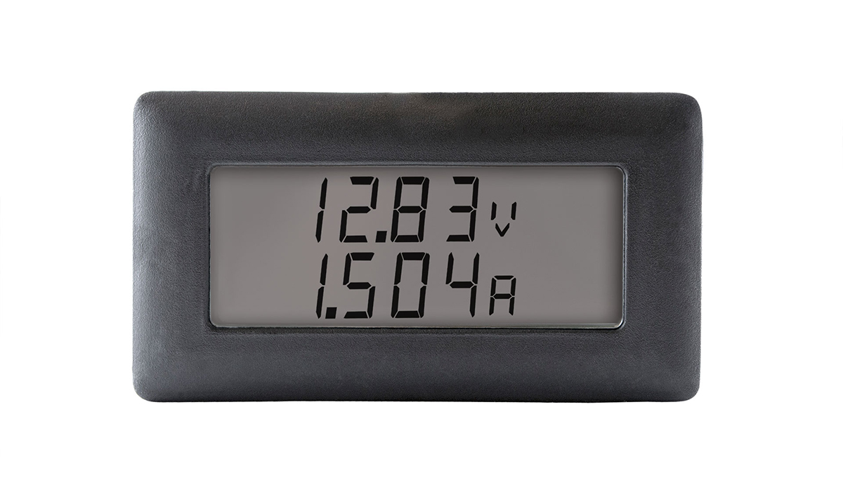 dpm-702s Lascar DPM 702S Series Digital Voltmeter DC, LCD Display 3.5-Digits ±1 %, 32 mm, 62 mm