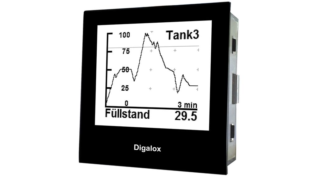 dpm72-pp TDE Instruments DPM72 LCD Digital Panel Multifunction Meter for Voltage, Current,  68 mm  x 68 mm