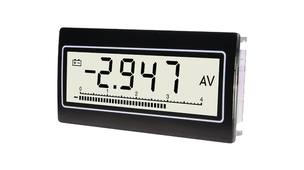 TDE Instruments DPM802 40 Segment LCD Digital Panel Multifunction Meter for Voltage, Current,  33 mm  x 68 mm