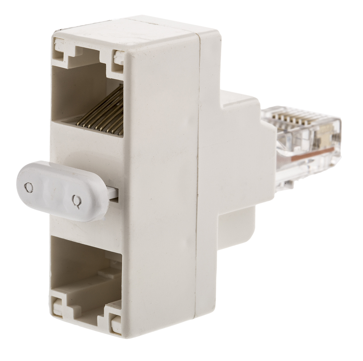 dpm8812 Decelect 3 Port RJ45 Shielded Splitter, Cat5e