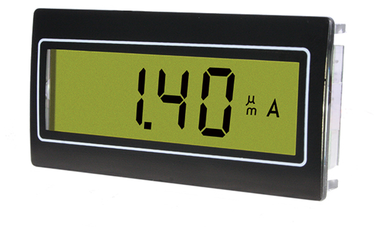 Trumeter LCD Digital Panel Multifunction Meter for Voltage,  45 mm  x 22.5 mm