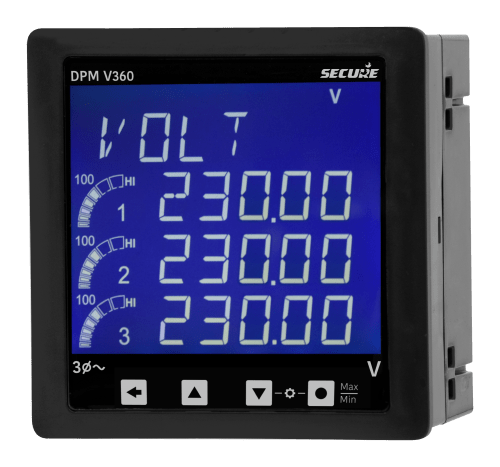 CEWE Instruments 4 Phase LED Energy Meter, Type Digital
