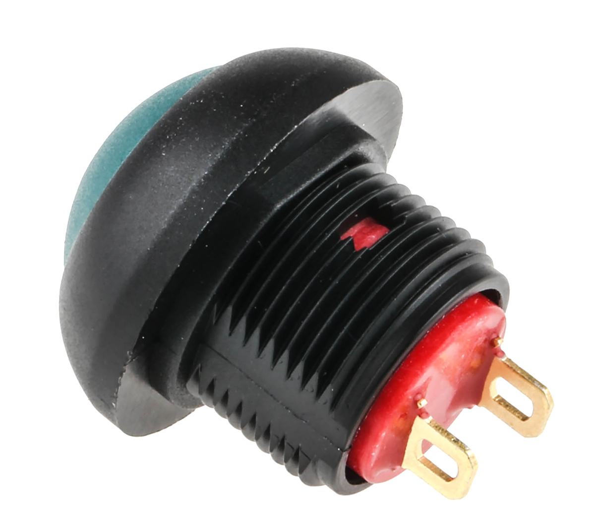 dpw1cgg KNITTER-SWITCH DPW Series Miniature Push Button Switch, Momentary, Panel, 12.9 mm Cutout, SPST, Green LED, IP67 250 V ac