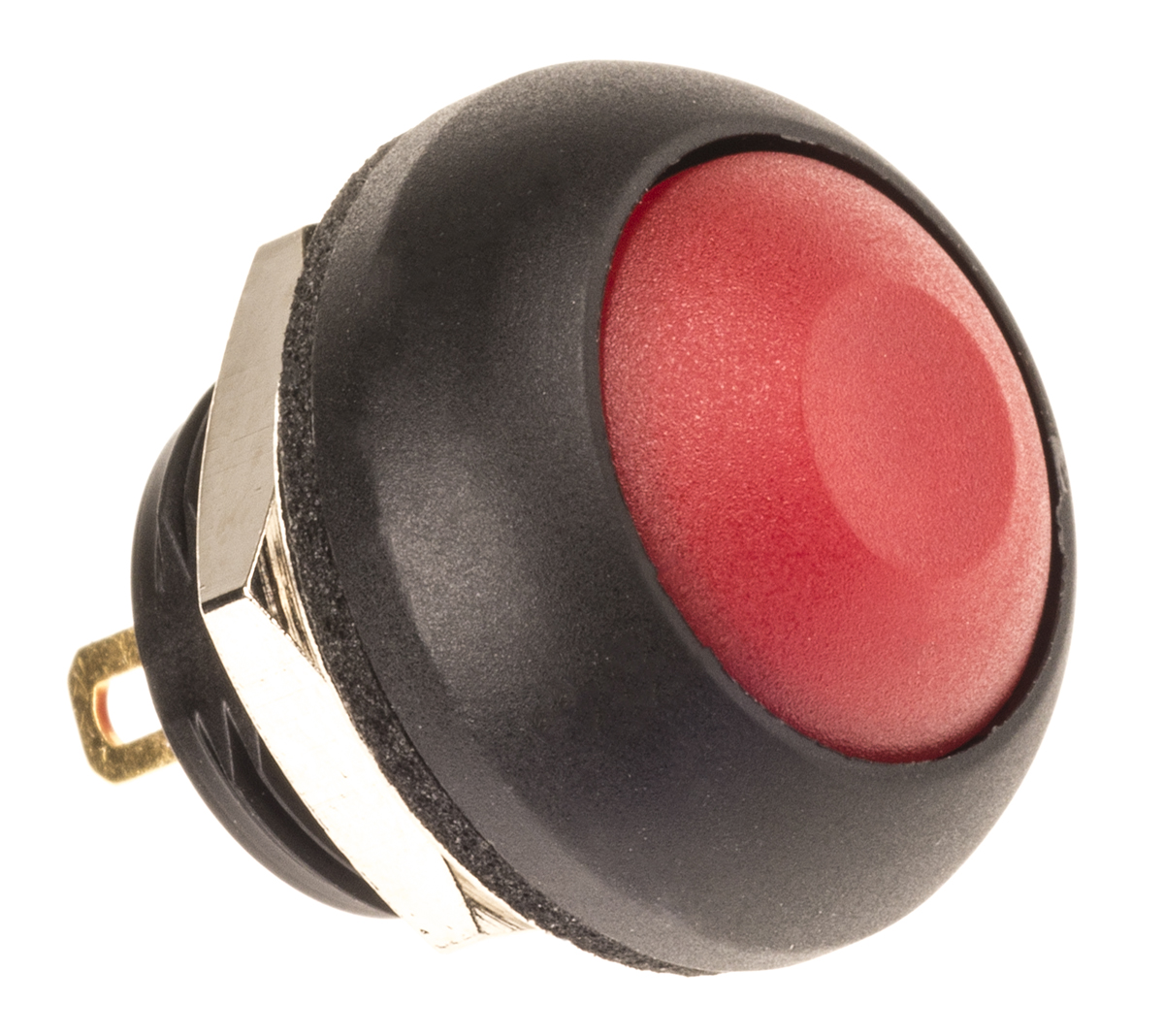 KNITTER-SWITCH DPW Series Miniature Push Button Switch, Momentary, Panel, 12.9 mm Cutout, SPST, IP67, 50 V dc 250 V ac