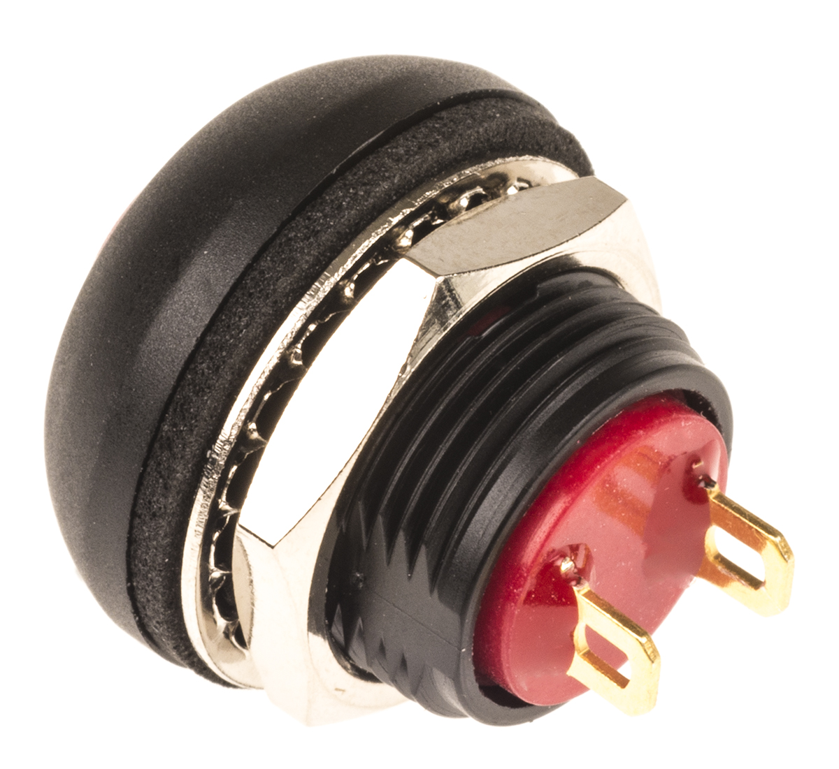 dpw1cgr KNITTER-SWITCH DPW Series Miniature Push Button Switch, Momentary, Panel, 12.9 mm Cutout, SPST, IP67, 50 V dc 250 V ac