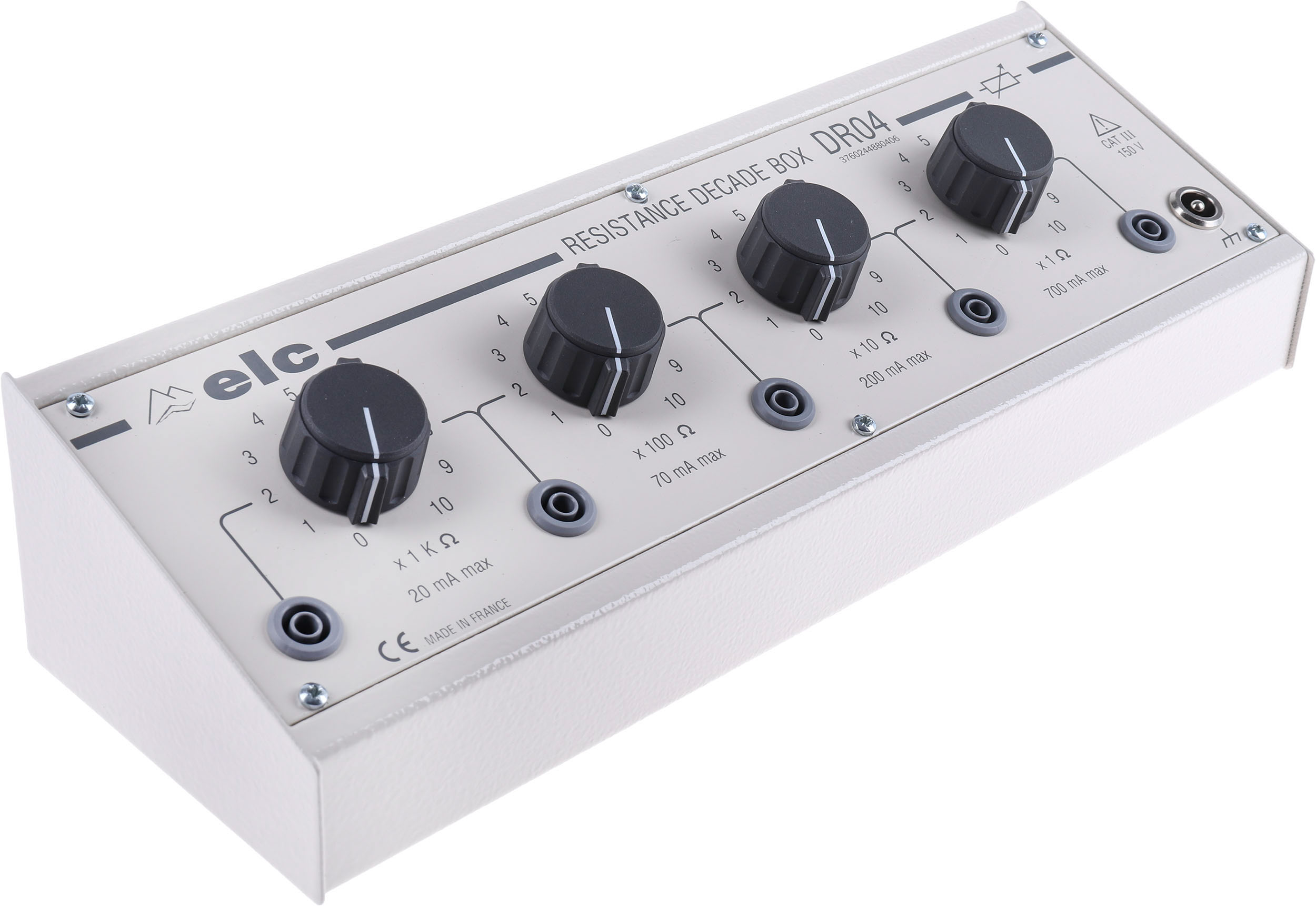 dr-04 ELC Resistance Decade Box 1 Ω