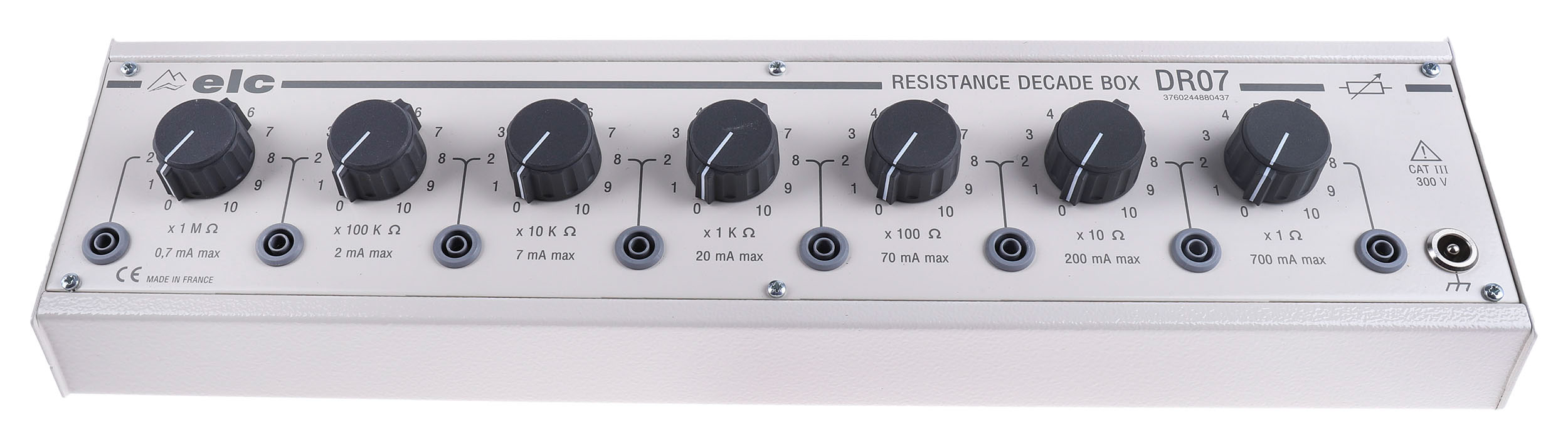 ELC Resistance Decade Box 1 Ω
