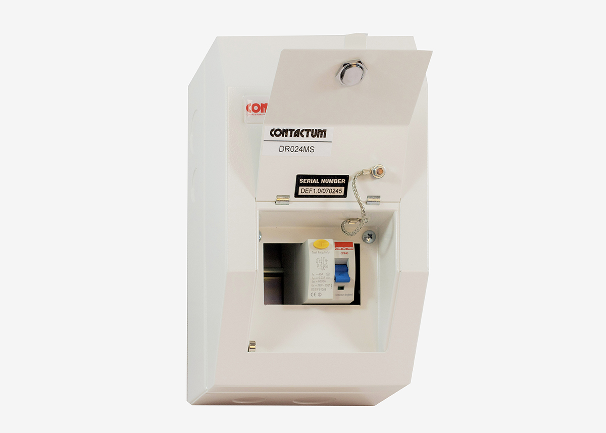 Contactum 2 Steel Consumer Unit, 63A, BS EN 61439-3 Defender