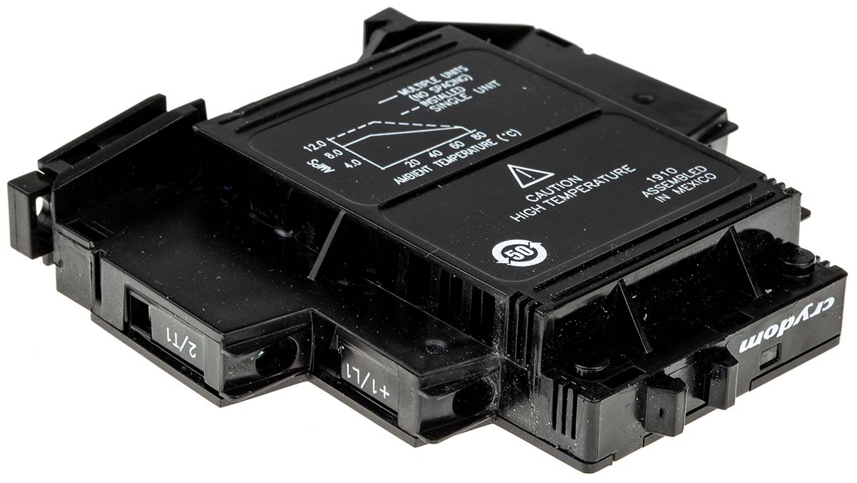 dr24d12 Sensata / Crydom OneDR Solid State Interface Relay 600V ac DIN Rail Screw