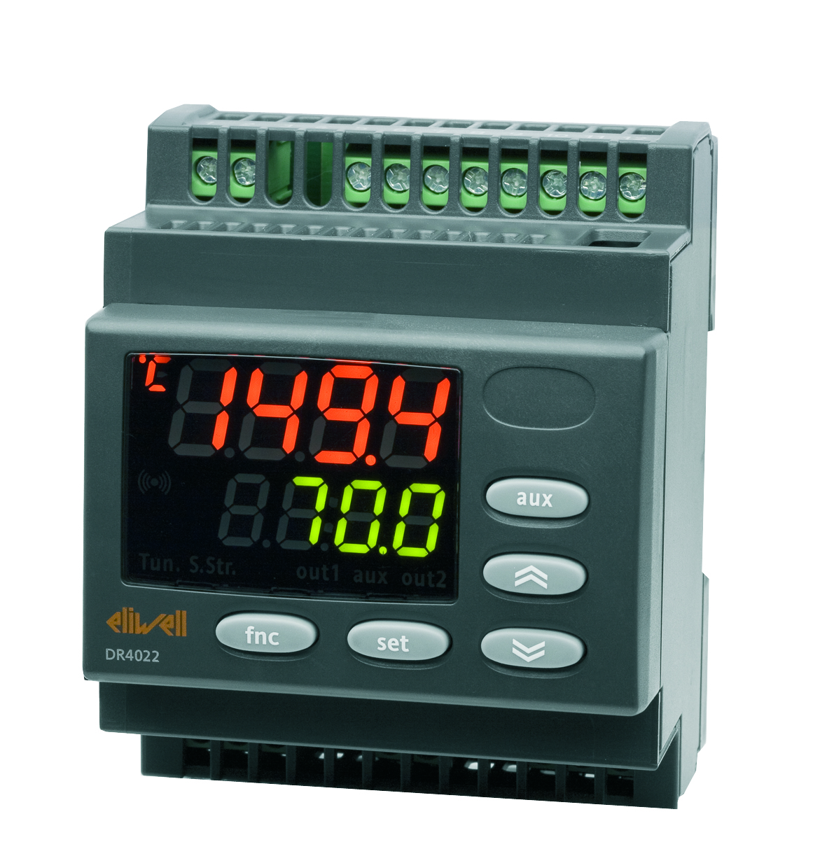 Eliwell DR4020 DIN Rail Controller 1 Input, 3 Output Relay 240V On-Off