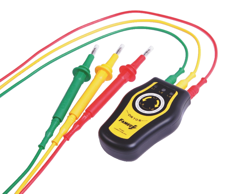 Penta Phase Rotation Tester 50 Hz, 60 Hz Max, 400V Max, RSCAL
