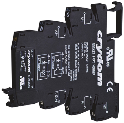 Sensata / Crydom DRA Solid State Interface Relay, Control:12V dc DIN Rail Screw