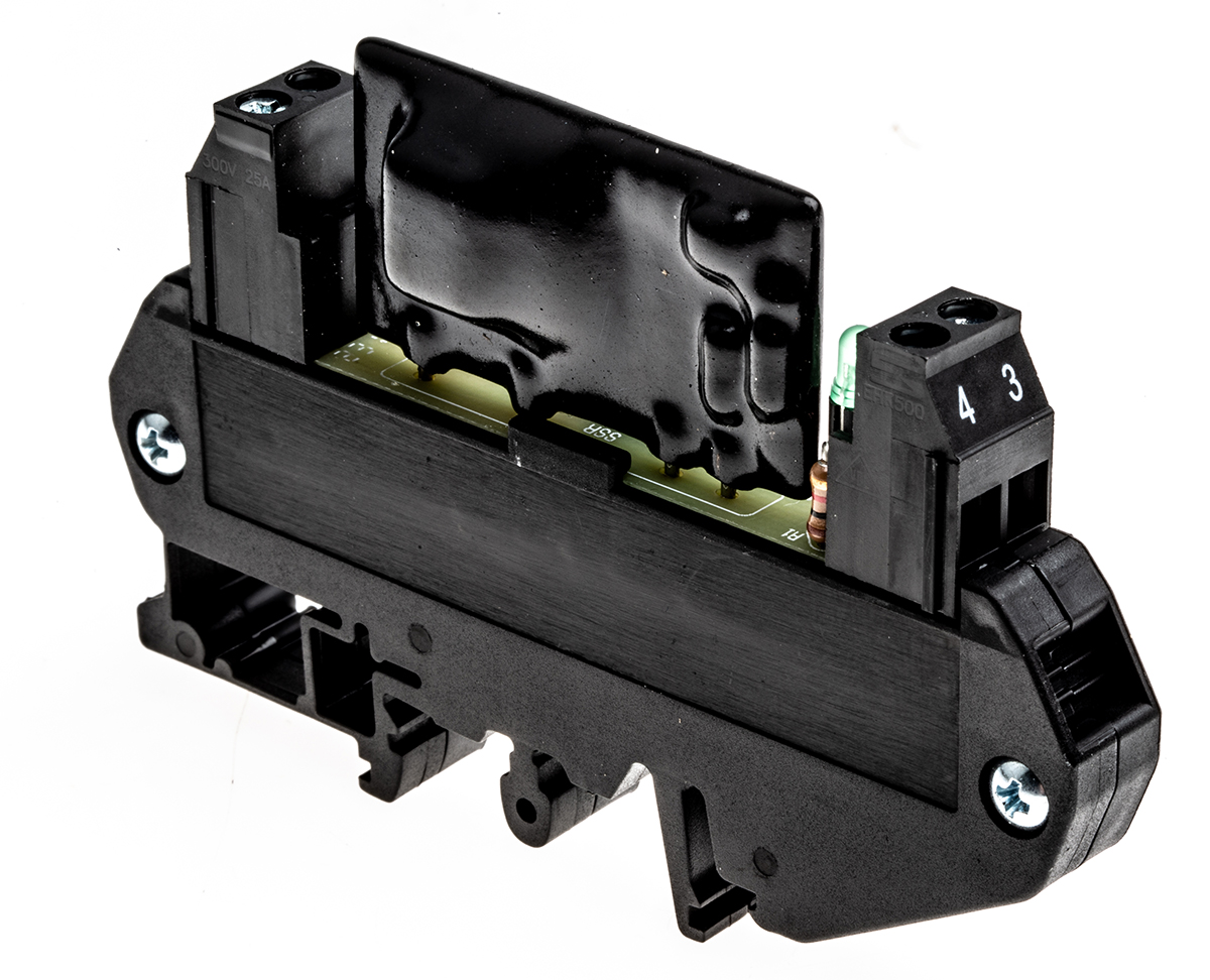 dra1-cmx60d10 Sensata / Crydom DRA1 CMX Solid State Interface Relay, Control:10V dc DIN Rail Screw