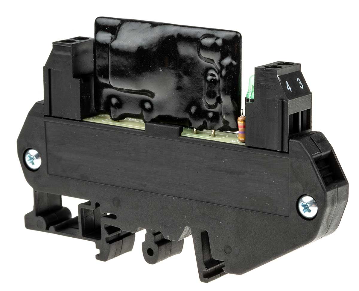 dra1-cmxe100d6 Sensata / Crydom DRA1 CMX Solid State Interface Relay, Control:28V dc DIN Rail Screw
