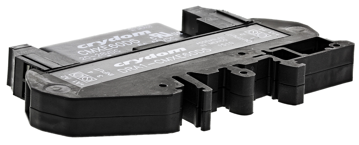 Sensata / Crydom DRA1 CMX Solid State Interface Relay, Control:28V dc DIN Rail Screw