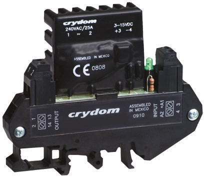 Sensata / Crydom DRA Solid State Interface Relay, Control:15V dc Panel Screw
