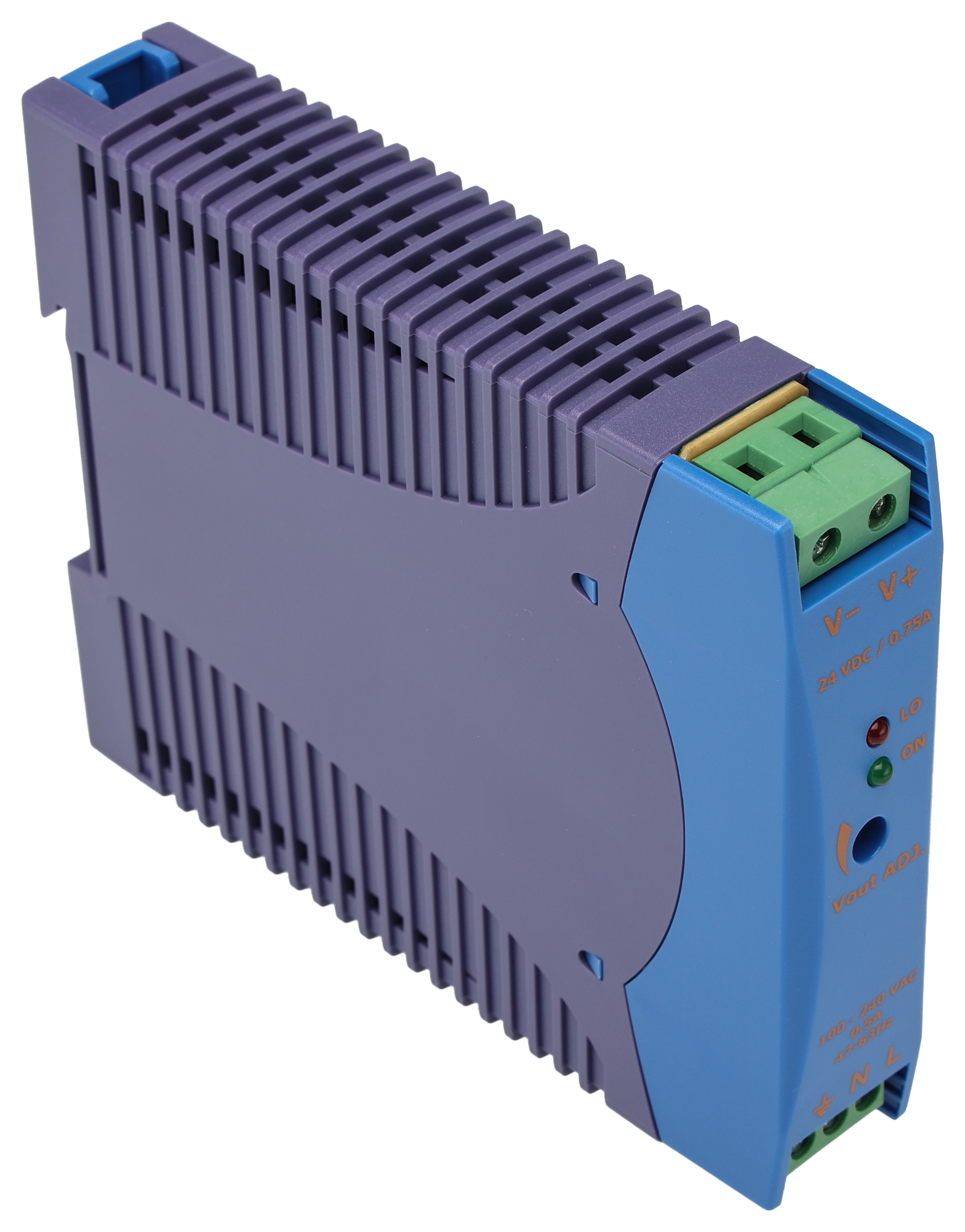Chinfa DRA18 DIN Rail Power Supply 264V ac AC Input 24V dc, 750 mA Output DC 18 W