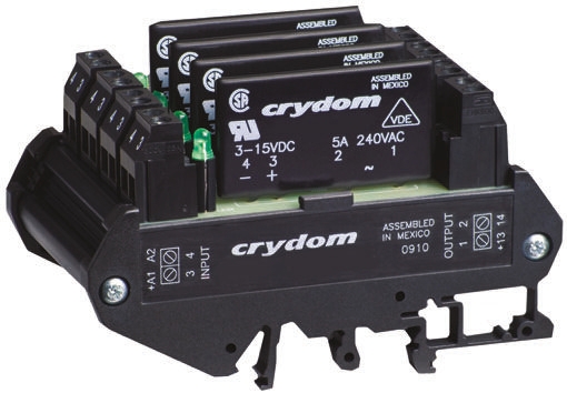 Sensata / Crydom DRA4 CX Solid State Interface Relay, Control:32V dc DIN Rail Screw