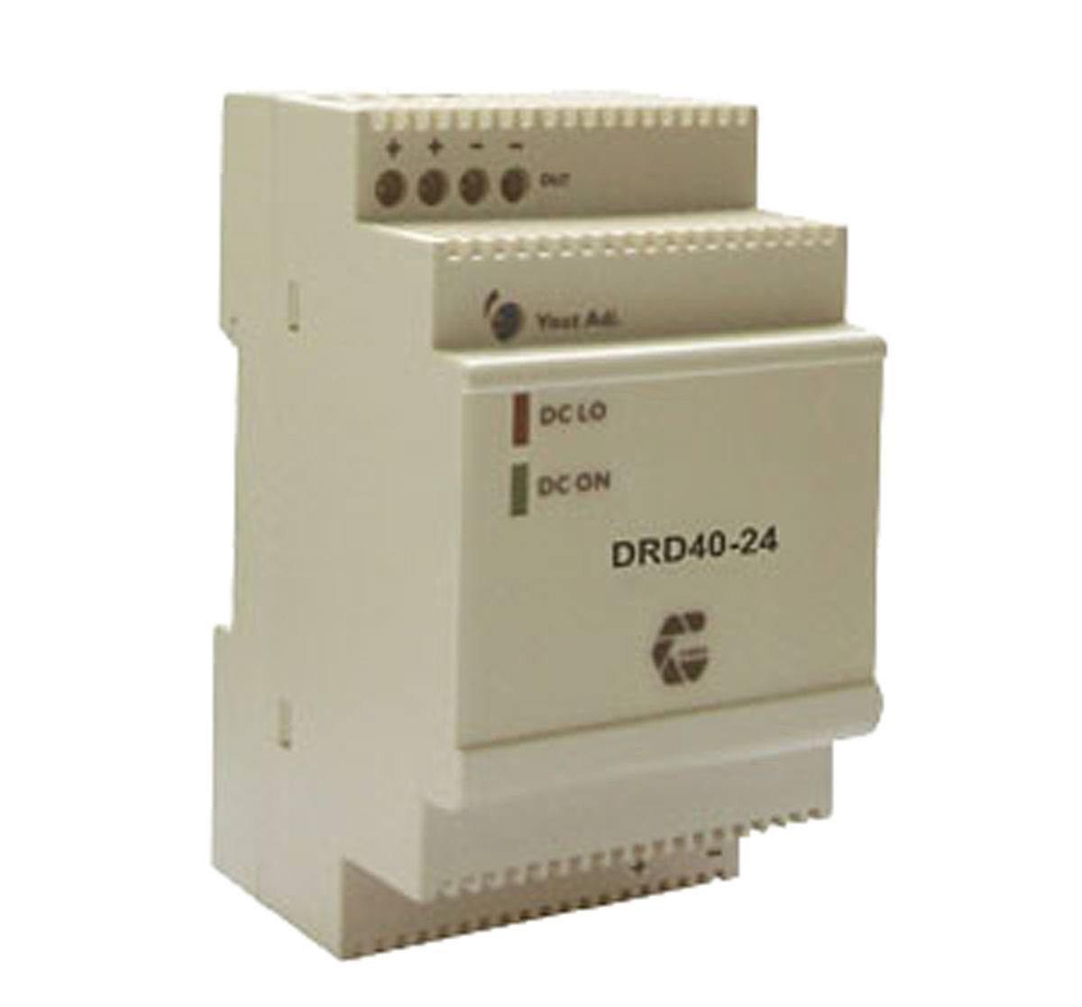 Chinfa DRD40 DC/DC Converter, 12V dc/ 3.4 A, 32V dc Input, 24V dc Input, DIN Rail 40 W, 71 °C Max Temp -40 °C Min Temp,